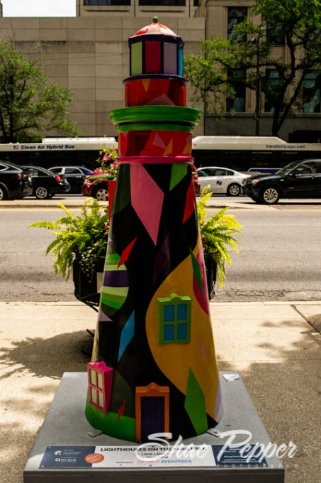 Lava Lamp, Lighthouses On The Mag Mile, Chicago