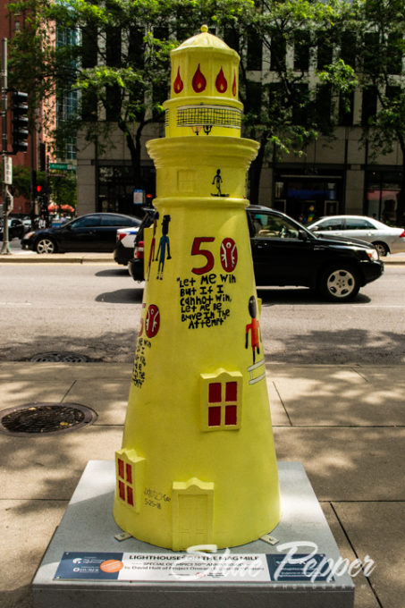 Special Olympics 50th Anniversary, Lighthouses On The Mag Mile, Chicago