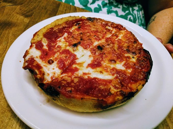Lou Malnati's Pizzeria, Chicago IL - Cheese & tomato