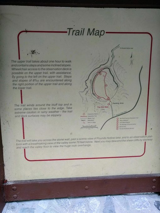 Rim Rock National Recreation Trail Map
