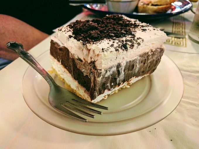 Ariston Cafe, Litchfield IL - Chocolate cream pie
