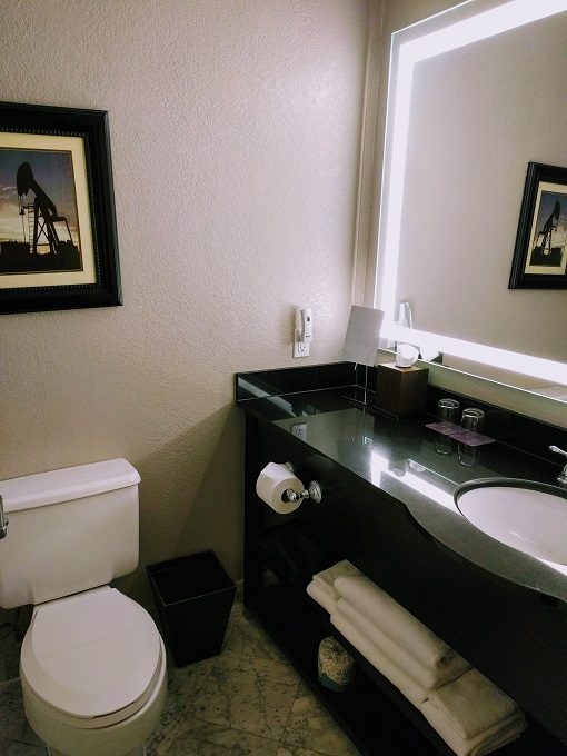 Hyatt Regency Tulsa - Toilet, sink & vanity