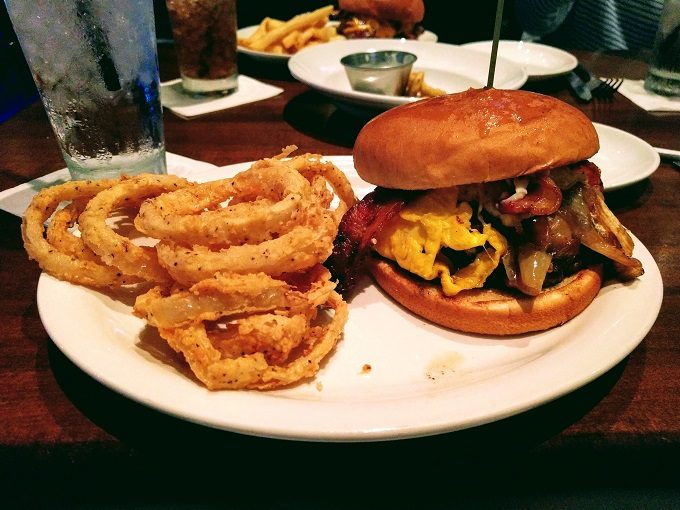 JoJo burger & onion rings, Nic's Place, Oklahoma City