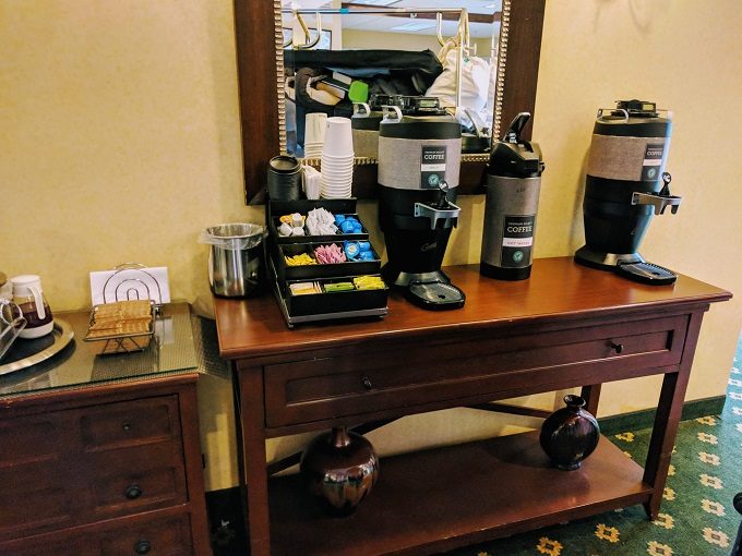 Residence Inn Oklahoma City South breakfast - Coffee & tea station