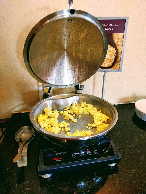 Residence Inn Oklahoma City South breakfast - Scrambled eggs