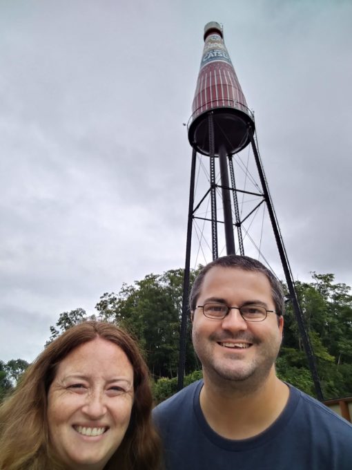 World's Largest Catsup Bottle, Collinsville IL