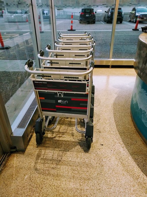 Aloft Tulsa Downtown - Luggage carts