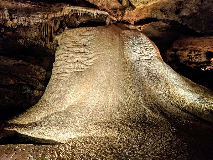 Inner Space Cavern, Georgetown TX - Flowstone of Time