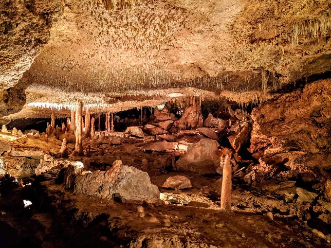 Inside Inner Space Cavern, Georgetown TX