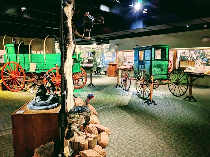 Inside the Museum of the Western Prairie, Altus OK