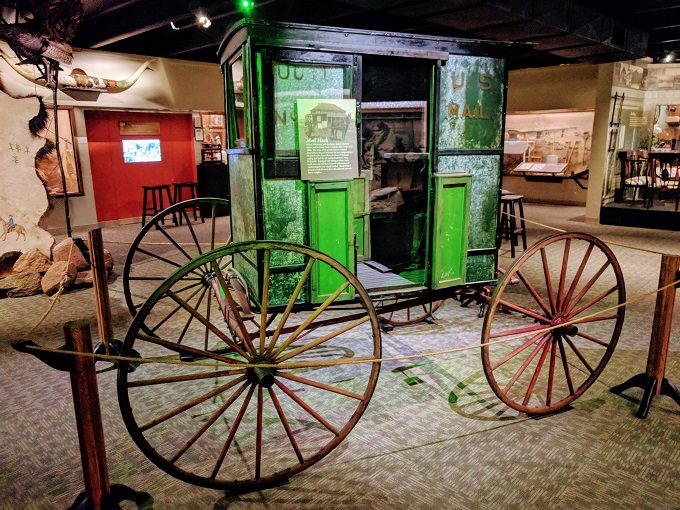 Museum of the Western Prairie - Mail delivery carriage