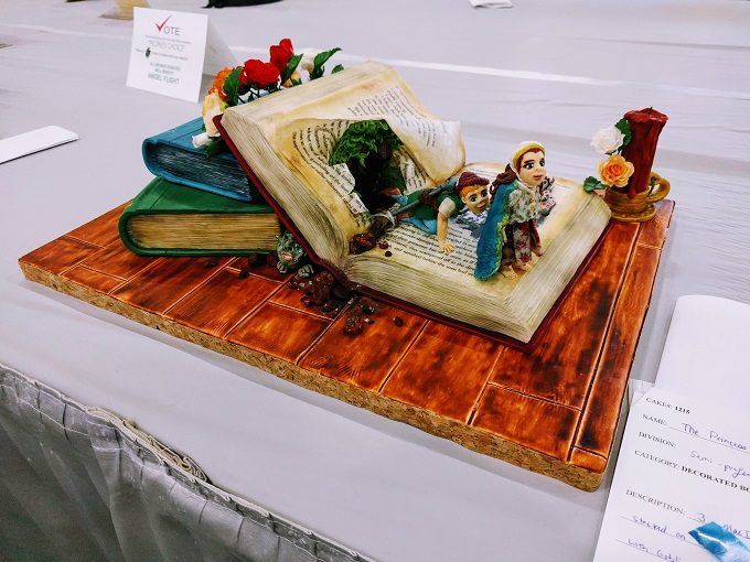 Tulsa State Fair - Book cake 2