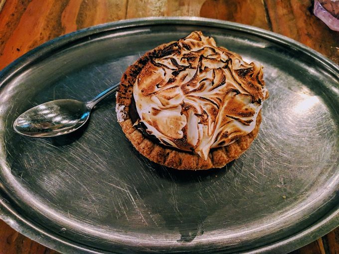 Woodshed Smokehouse Fort Worth - Smoked chocolate pie