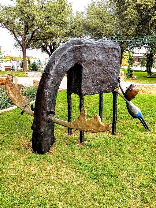 24) Marcel and Wilfred sculpture in Abilene, Texas