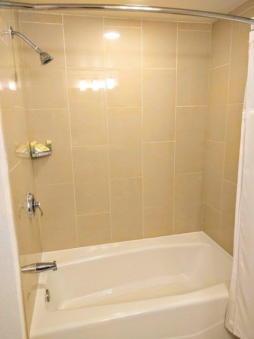 Grand Hyatt San Antonio TX - Bathtub and shower