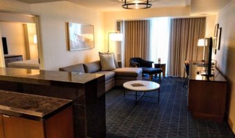 Grand Hyatt San Antonio TX - Executive Suite living room