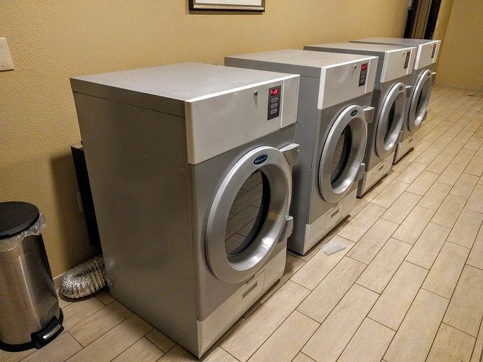 Staybridge Suites Odessa, Texas - Guest laundry dryers