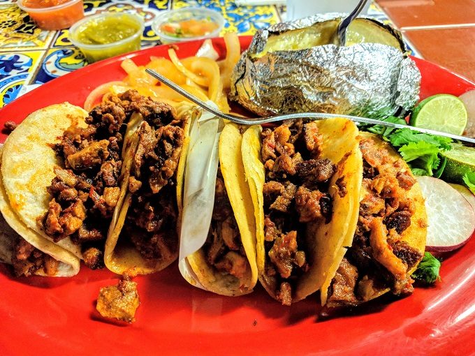 Tacos Chinampa, El Paso TX - Tacos al pastor