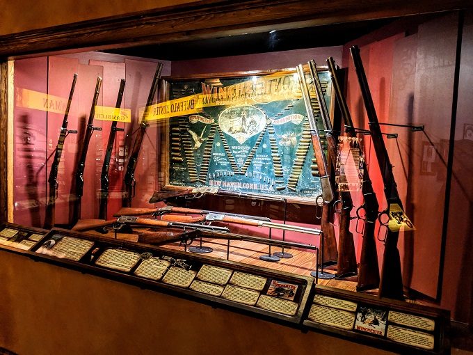 Boot Hill Museum, Dodge City KS - Guns That Won The West exhibit 1