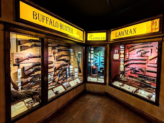 Boot Hill Museum, Dodge City KS - Guns That Won The West exhibit
