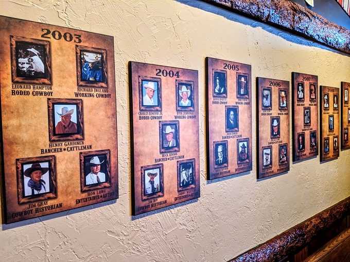Boot Hill Museum, Dodge City KS - Kansas Cowboy Hall of Fame exhibit