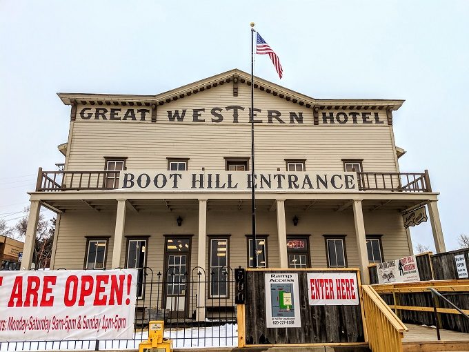 Boot Hill Museum, Dodge City KS - The Great Western Hotel