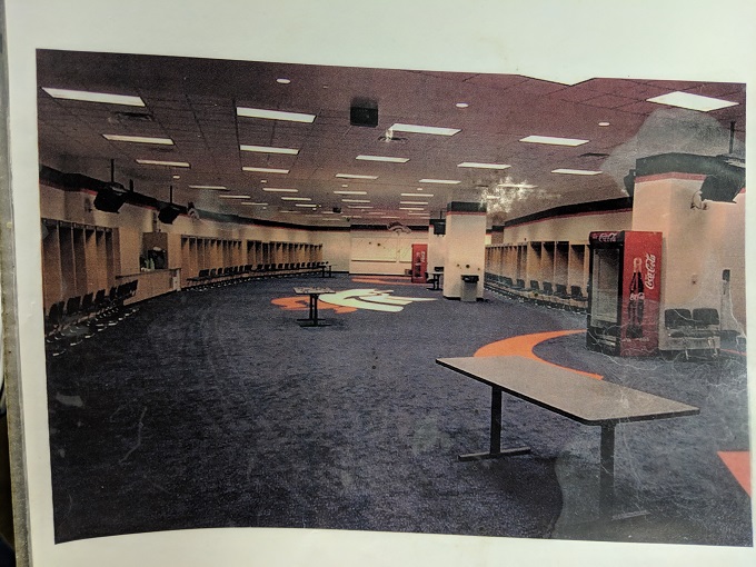 broncos locker room store