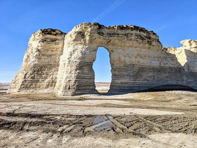 Monument Rocks in Gove County, Kansas
