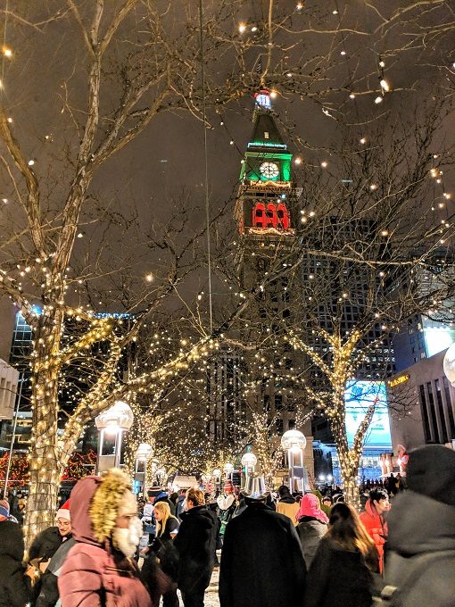 New Year's Eve in downtown Denver