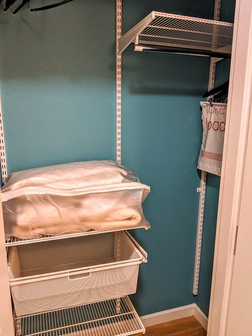 TownePlace Suites Garden City, Kansas - Closet on bedroom side
