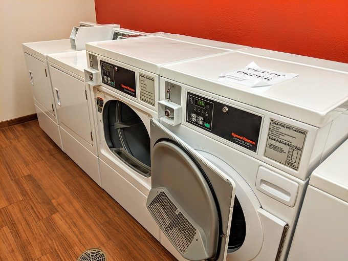 TownePlace Suites Garden City, Kansas - Guest laundry dryers