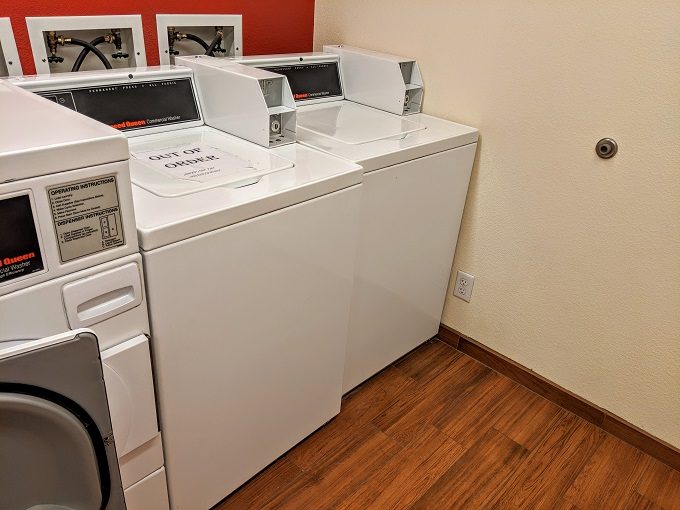 TownePlace Suites Garden City, Kansas - Guest laundry washing machines