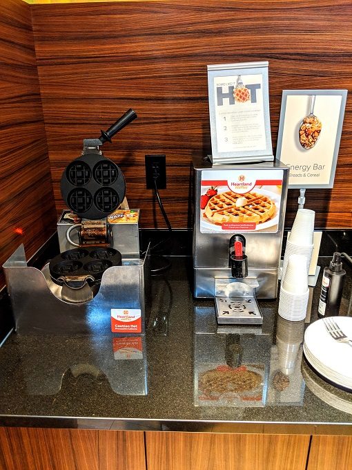Fairfield Inn & Suites Hutchinson, Kansas breakfast - Waffle maker