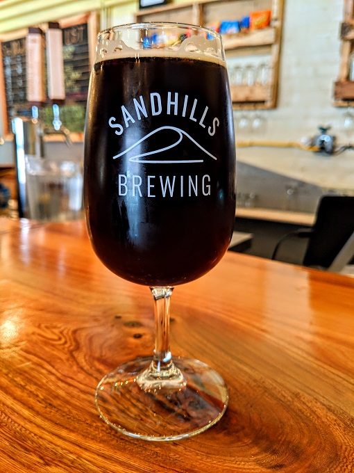 Great Horned Wee Heavy from Sandhills Brewing in Hutchinson, Kansas