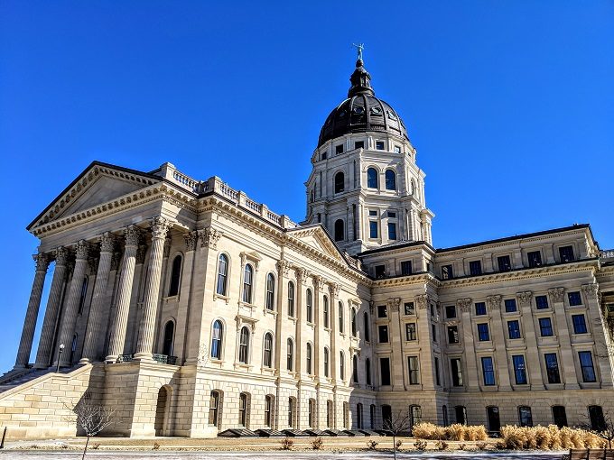 Kansas State Capitol in Topeka, Kansas