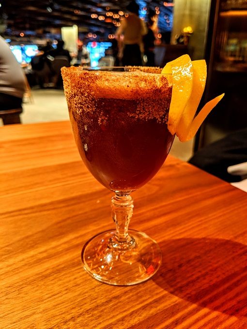 Coffee cocktail at Starbucks Reserve Roastery in New York City