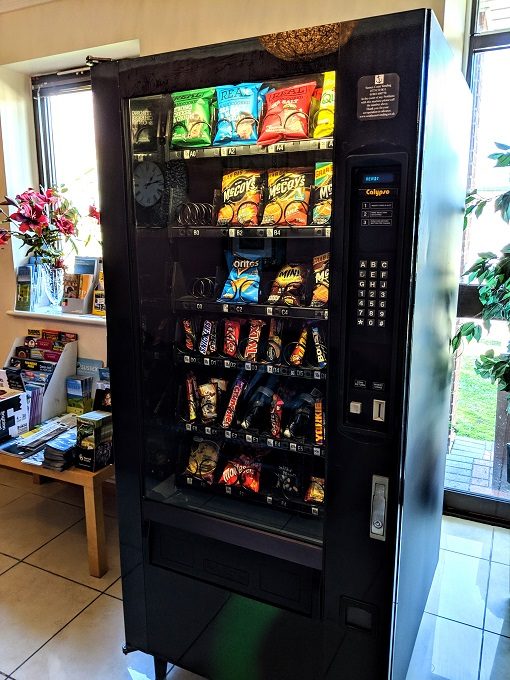 Comfort Inn Arundel, UK - Vending machine