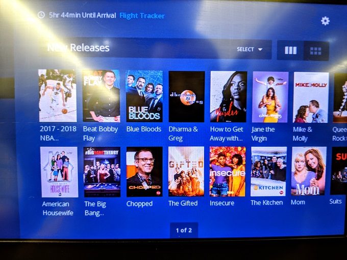 Delta 58 BOS-LHR in Economy - New release TV shows