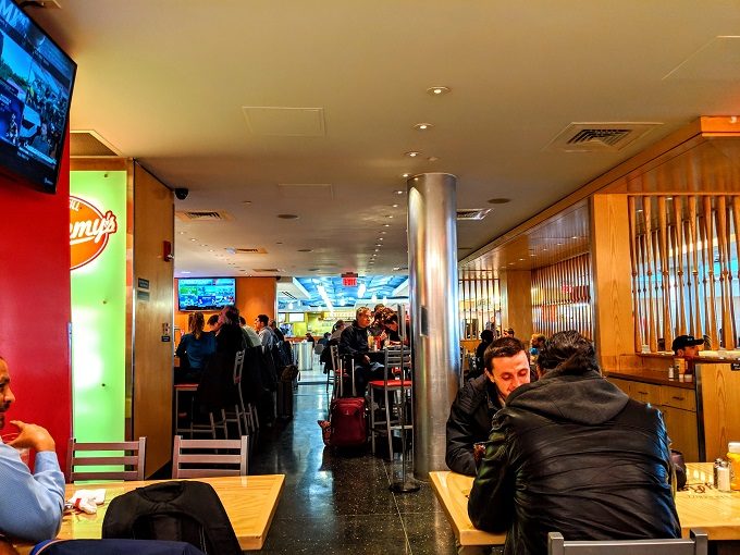 Jerry Remy's Sports Bar & Grill, Boston Logan Airport seating