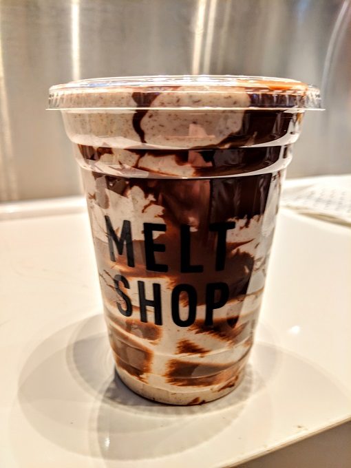 Nutella milkshake from Melt Shop, New York City