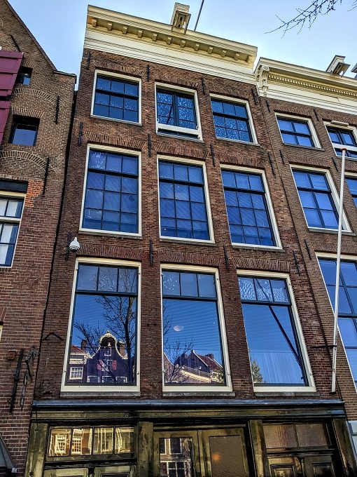 Anne Frank House in Amsterdam, Netherlands