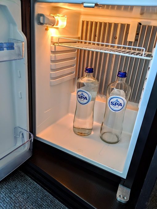 DoubleTree Amsterdam Centraal Station - Fridge with bottled water
