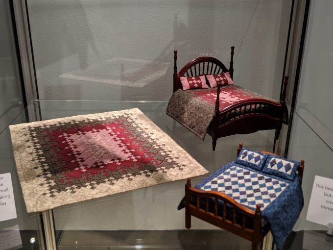 Miniature Quilts by Pat Kuhns at the National Quilt Museum