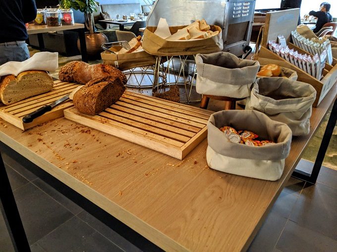 Renaissance Amsterdam Schiphol Airport breakfast - Breads