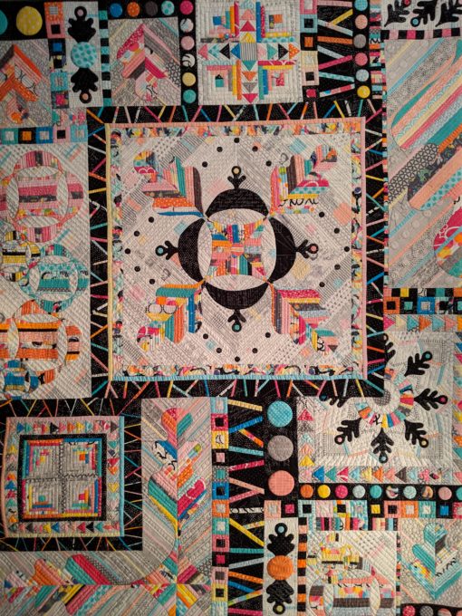 This Time I'm Reel-y Leafing by Susan Mogan at the National Quilt Museum