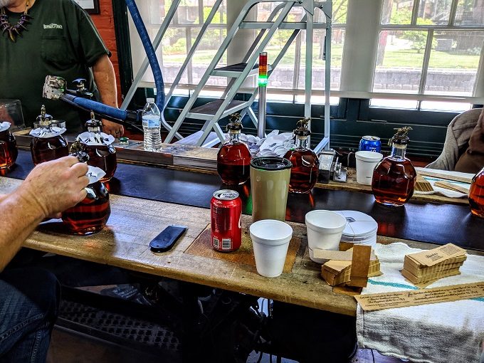 Buffalo Trace Distillery, Kentucky - Blanton's Single Barrel Bourbon being bottled