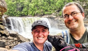Cumberland Falls selfie
