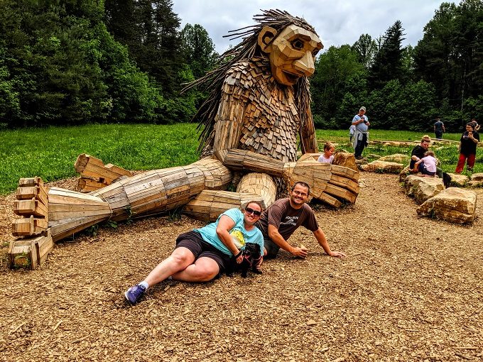 Forest Giants In A Giant Forest at Bernheim Forest - Draw me like one of your French girls Giants