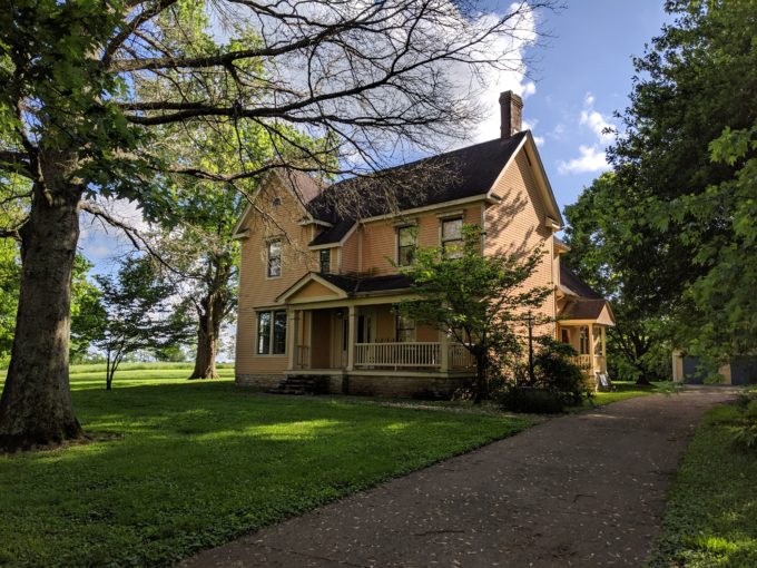 The Peach House at Harkness Edwards Vineyards