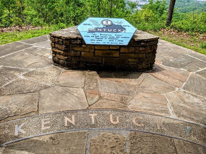 Kentucky side of Tri-State Peak at Cumberland Gap National Historical Park